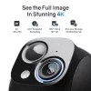 Safemo ST1 SolarCam 4K UHD Video, 8x Zoom,132° View, Night Vision, Wi-FI 2.4 Ghz, 3W solar, White