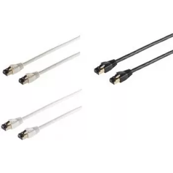 Networking Cable ShiverPeaks BS08-41005 0.25m Cat8 F/FTP