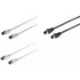 Networking Cable ShiverPeaks BS08-41005 0.25m Cat8 F/FTP