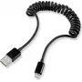 USB 2.0 to Apple Lightning Cable Renkforce RF4087422, 1x USB-A to 1x Lightning, 0.95 m, Black