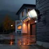 Maclean MCE442 Solar Lamp LED Spotlight Motion Sensor Floodlight Wall Mount Light Twilight IP44 6W 6000K