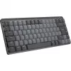 LOGITECH MX Mechanical Mini Minimalist Wireless Illuminated Keyboard - GRAPHITE - (US) INTL - 2.4GHZ/BT - N/A - EMEA - CLICKY