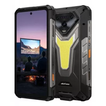 Smartphone UleFone Armor 34 Pro 5G Plus — 6.95 inch 1080x2460, MediaTek Dimensity 7300, 16 GB RAM, 512 GB, 50 MP triple, 25500 mAh, Dual SIM, Android 15, IP68/69K