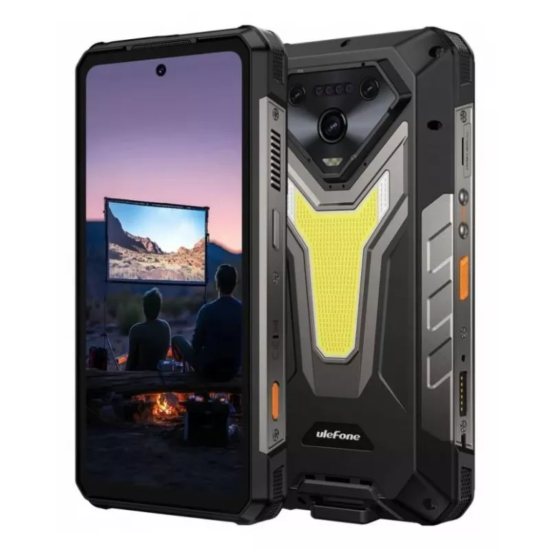 Smartphone UleFone Armor 34 Pro 5G Plus — 6.95 inch 1080x2460, MediaTek Dimensity 7300, 16 GB RAM, 512 GB, 50 MP triple, 25500 mAh, Dual SIM, Android 15, IP68/69K