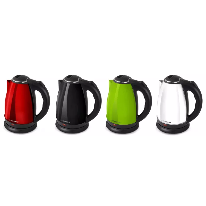 Electric kettle ESPERANZA EKK113G 1.8 L 1800 W stainless steel housing, automatic shut-off, dry-boil protection