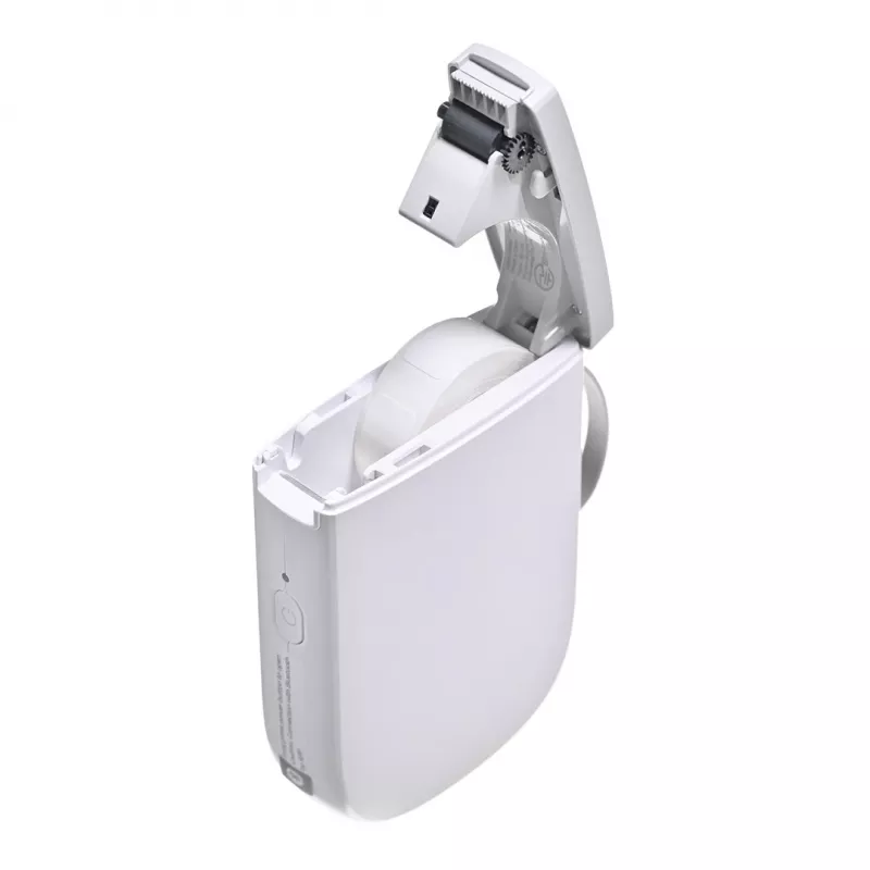 Portable label printer NIIMBOT D11H white with Bluetooth — compact handheld labeler