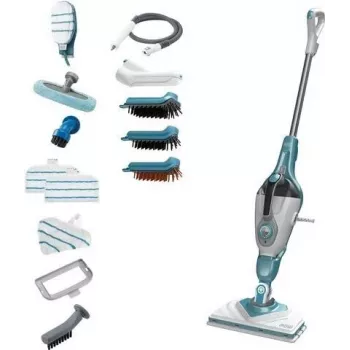 Black & Decker BHSM1610DSM Portable steam cleaner 0.5 L 1600 W Aqua colour, White