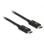 USB Cable DeLOCK 84847 USB 3.2 Gen 2 2m USB C Black