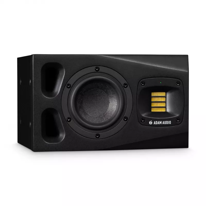 Studio monitors ADAM AUDIO A4V Black, 2-way, 90W RMS, 4 inch woofer, LED display, rack-mountable