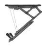 Electric ceiling TV mount MACLEAN MC-880 for 32–70 inch TVs, max 35 kg, VESA up to 600×400