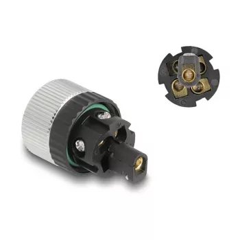 DeLOCK M12 Connector A-coded 5 pin female screw connection