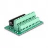 DeLOCK D-Sub 25 pin female to Terminal Block for DIN rail 51mm x 86mm x 30mm