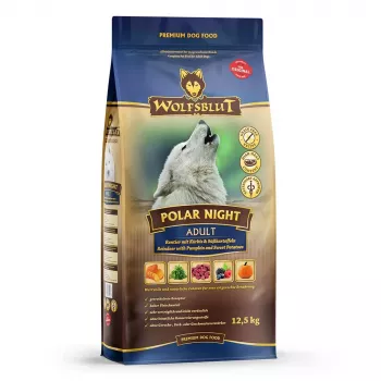 WOLFSBLUT Polar Night Reindeer with sweet potatoes - dry dog food - 12,5kg
