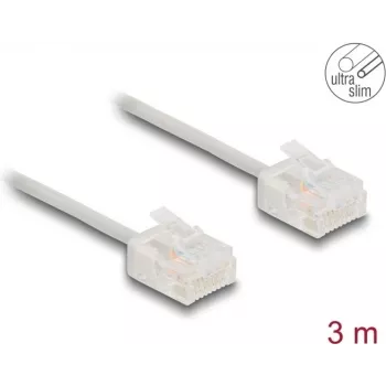 Network Cable DeLOCK RJ45 Cat.6 UTP 3m Grey