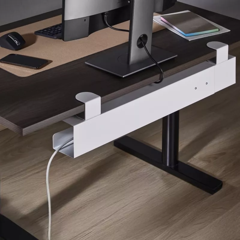 Under-desk cable organizer Maclean, 5kg max, MC-333