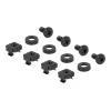 Cable rail DeLOCK 66884 Black 180mm width 482mm depth 90mm height