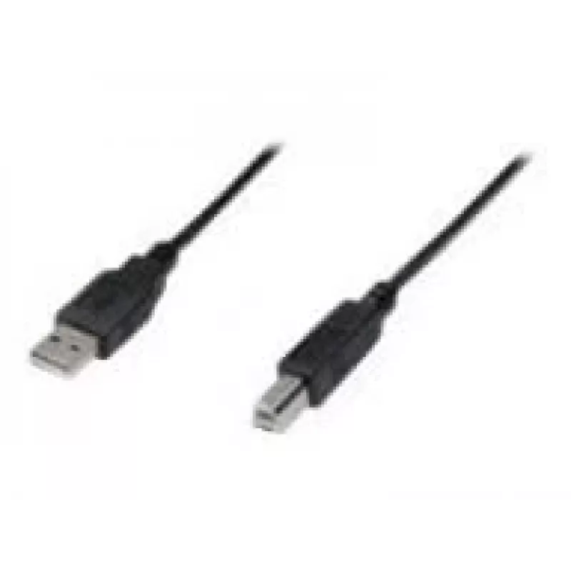 Digitus ASSMANN - USB Cable - USB Type A, 4-pin (M) - USB Type B, 4-pin (M) - 1 m (USB / Hi-Speed USB) - Black (AK-300105-010-S)