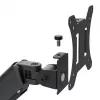 Maclean 2 monitor mount, gas spring, 17-32, 2-10kg, black, MC-136