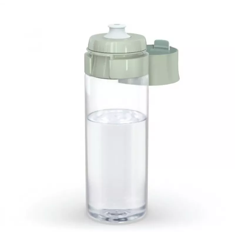 Filtering bottle BRITA Vital Pastel Green 600 ml with 5 MicroDisc filter discs (BRITA 1059295)