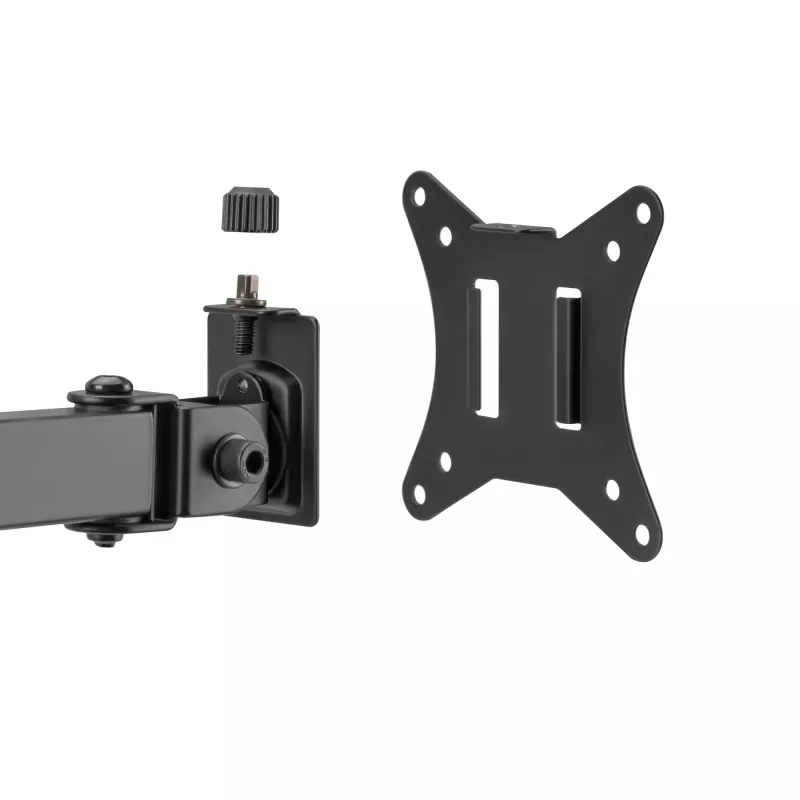 Monitor wall mount SBOX LCD-352/2-2 for 13–32 inch screens, dual arm, 2×8 kg load, VESA 100×100