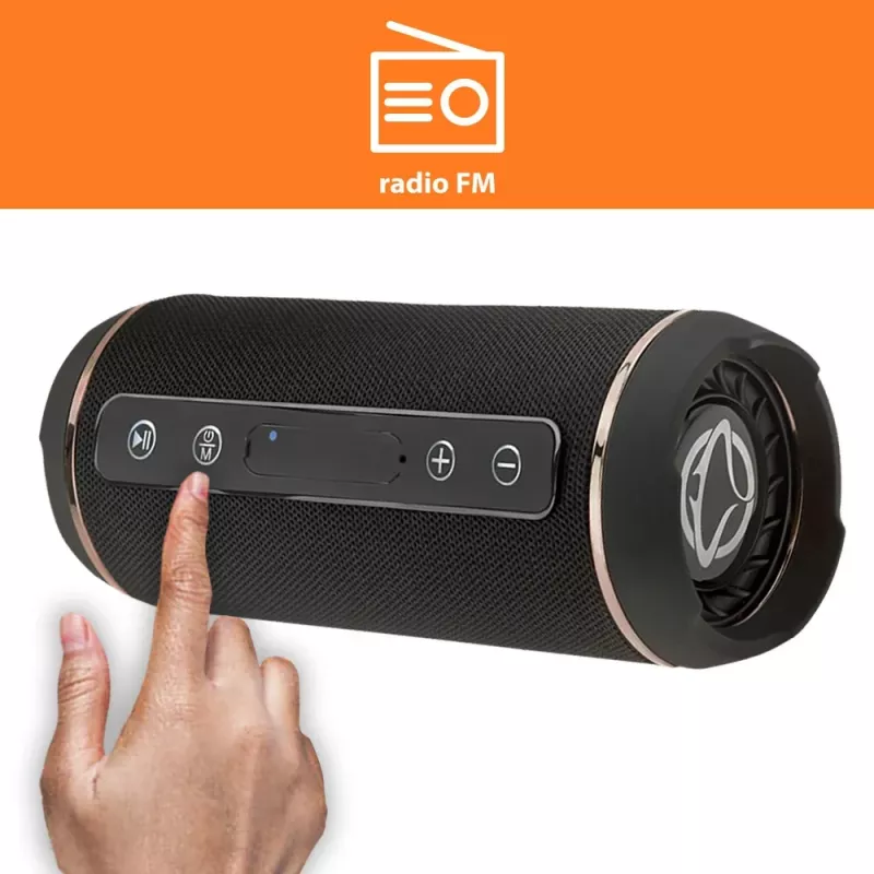 Portable Speaker Manta SPK12GO BT, Black