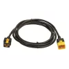 APC Power Cord, Locking C19 to C20, 3.0m, 3 m, C19 coupler, C20 coupler, 230 V, 16 A