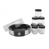 Yogurt maker Adler AD 4476 — 7 pots, 42°C, 20 W, grey/black/transparent