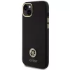 GUESS | GUHCP15M4DGPK | Back cover | Apple | iPhone 15 Plus/14 Plus | TPU, Silicone, Microfiber | Black