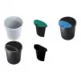 helit Waste Paper Bin 30,0 l black (H6106195)
