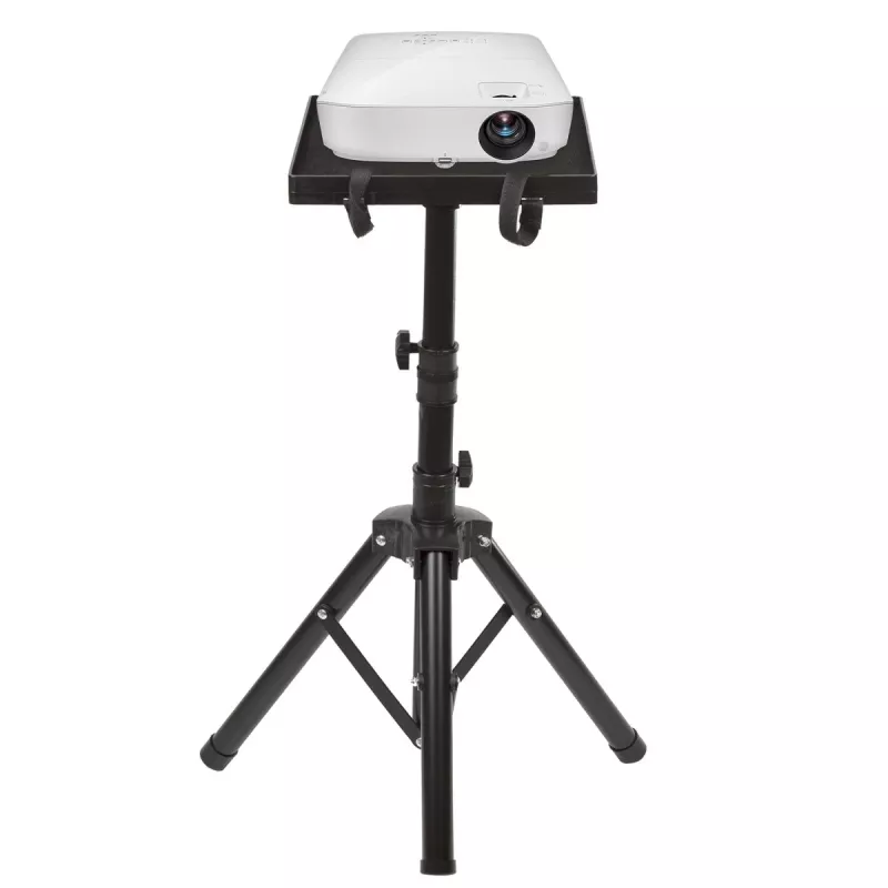 Portable adjustable projector stand MACLEAN MC-920, height up to 1.2 m, lightweight tripod mount