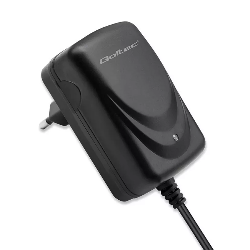 Battery charger QOLTEC Charger for AGM GEL STD 12V 1.5A