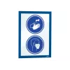 Magnetic Frame A4 Durable 4872-07 Blue