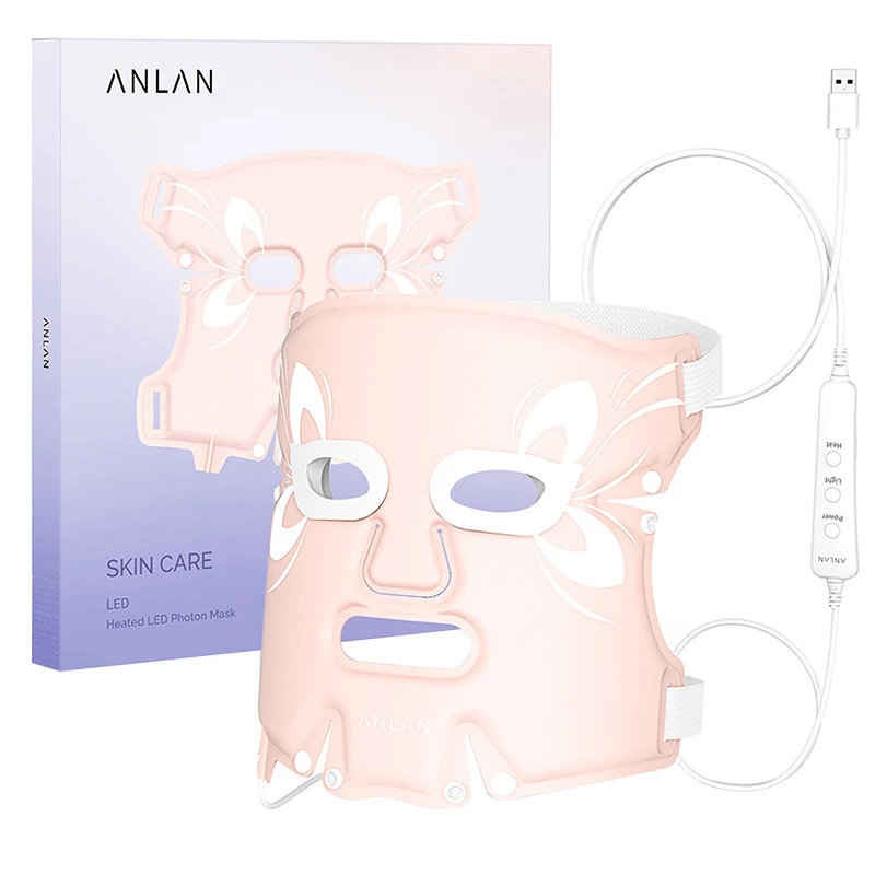 Light therapy waterproof mask ANLAN 01-AGZMZ for facial LED treatment