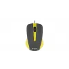 USB wired mouse, 3 buttons, rubberized surface