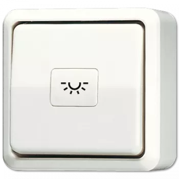 JUNG 631A Electrical Switch Pushbutton switch White (631A)