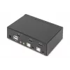 KVM Switch Digitus 2 Port Single Display 4K HDMI