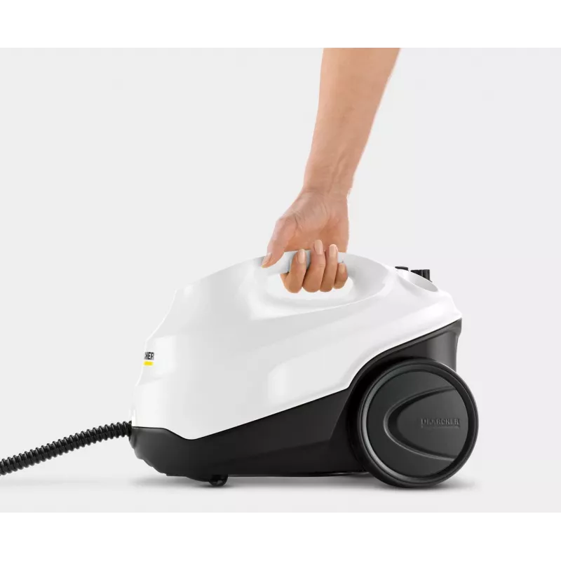 Steam mop Kärcher SC 3 EasyFix Plus — 1 L water tank, 1900 W, 3.5 bar steam pressure, white