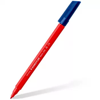 Fineliner pens Staedtler 326 C10 E1, ultra fine 1 mm tip, assorted colours, pack of 10