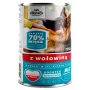 Wet dog food Frendi with beef chunks in delicate sauce 1250 g