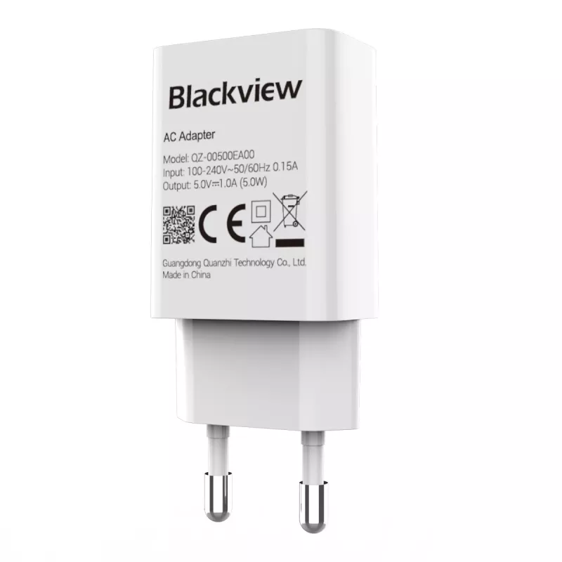 Charger 5W Blackview ASBVWLTCHAR5W01 compact lightweight USB power adapter 5 W