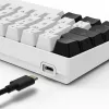 Sharkoon SGK50 S4 keyboard Home USB QWERTZ German White RGB LED 60%