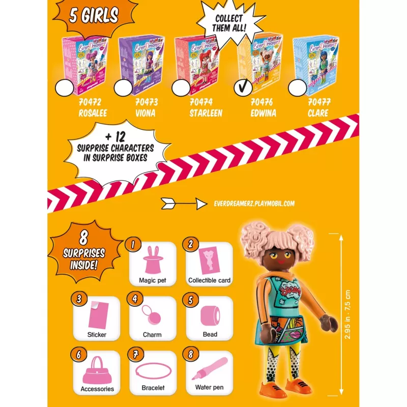 70476 EverDreamerz Edwina - Comic World, Construction Toy