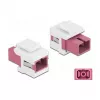 Keystone Module SC Simplex female to SC Simplex female DeLOCK