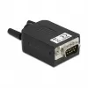 Wire connector DeLOCK 66232 Sub-D 9 10 pin terminal block Black