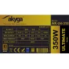 Akyga AK-U4-350 Ultimate 350 W ATX Power Supply, 80 PLUS Bronze, Active PFC, 120 mm Fan