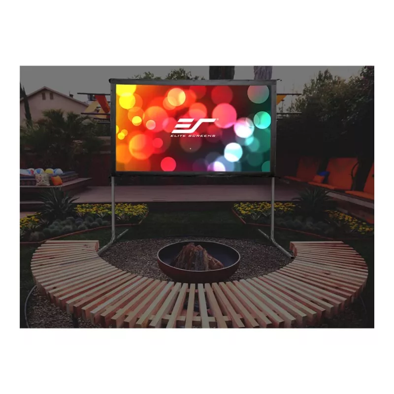 Elite Screens | Yard Master 2 Mobile Outdoor screen CineWhite | OMS120H2 | Diagonal 120 inch | 16:9 | Viewable screen width (W) 266 cm