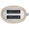 Toaster Smeg 50's Style TSF01CHMEU 2 slices Gold 950W