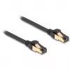 DeLOCK RJ45 Network Cable Cat.6A male to male S/FTP black 3 m