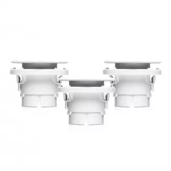 Mount for UBIQUITI UVC-G3-F-C-3 security camera, indoor, white