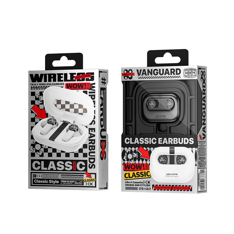 Wireless headphones WEKOME model WK-VA06 Bluetooth V5.2 TWS White, true wireless earphones